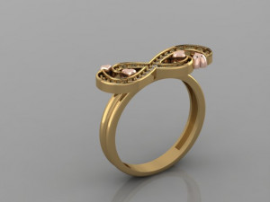 lovely ring 3D Model