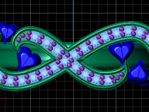 lovely ring 3D Model