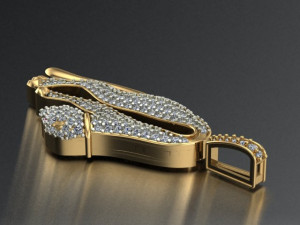 panther pendant 3D Model