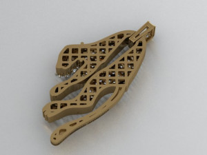 panther pendant 3D Model