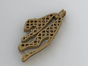 panther pendant 3D Model