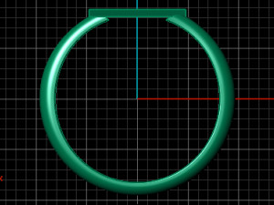 gold ring 3D Model
