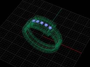 gold ring 3D Model