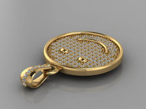 imoji pendant 3D Model