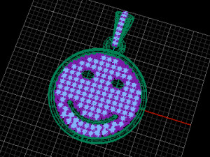 imoji pendant Modelo 3D
