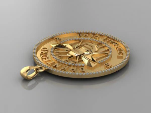 bee pendant 3D Model