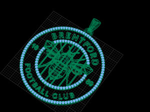 bee pendant Modelo 3D