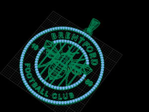 bee pendant 3D Model