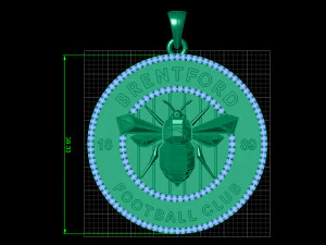 bee pendant 3D Model