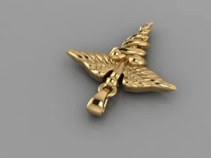 caduceus pendant 3D Model