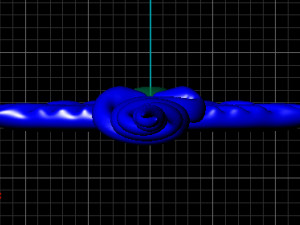 caduceus pendant 3D 模型
