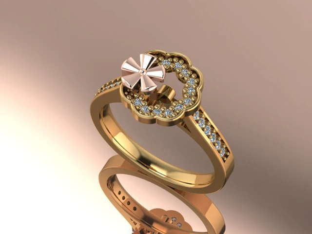 anello di fiori Modello 3D .c4d .max .obj .3ds .fbx .stl .blend 