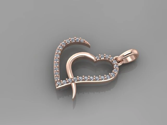 lovely pendant 3D Model .c4d .max .obj .3ds .fbx .stl .blend 