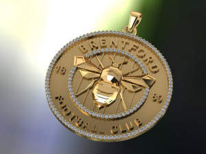 brentford pendant 3D 模型