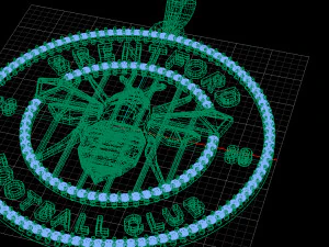 brentford pendant 3D Model
