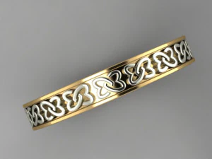 love round ring 3D Model
