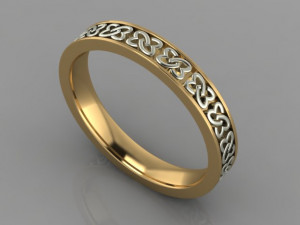 love round ring 3D मॉडल