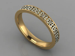 amore anello rotondo Modello 3D