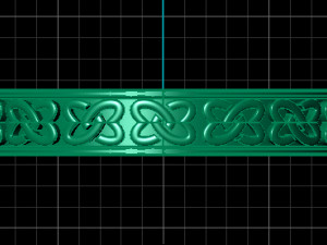 love round ring Modèle 3D