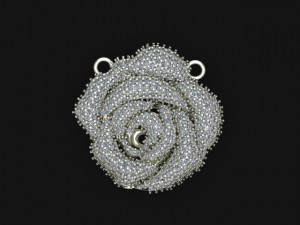 rose pendant 3D Model