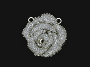 rose pendant 3D Model