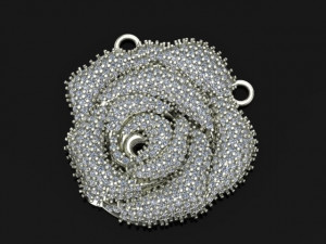 rose pendant 3D Model