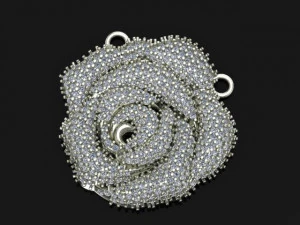 rose pendant 3D Model