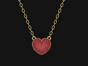heart pendant 3D Model