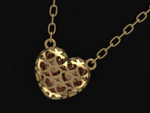 heart pendant 3D Model