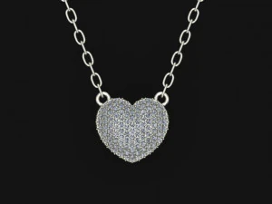 heart pendant 3D Model