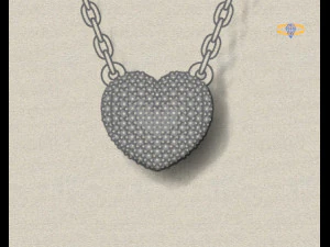 heart pendant 3D Model