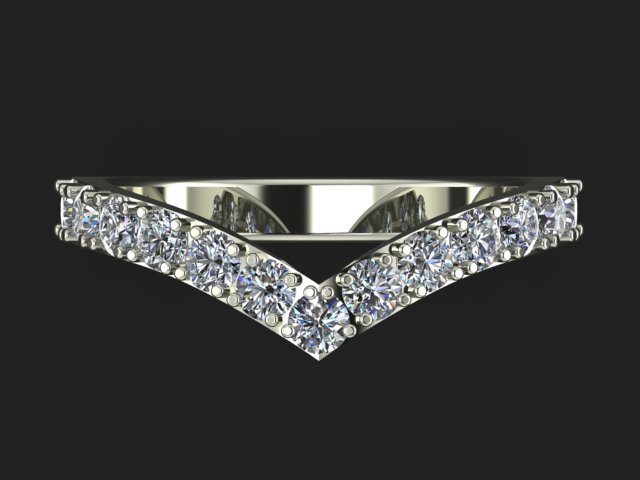 diamond ring 3D मॉडल .c4d .max .obj .3ds .fbx .stl .blend 