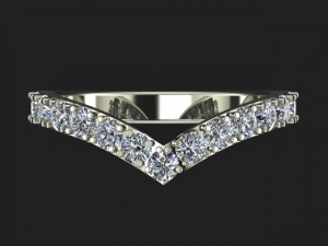 diamond ring 3D 模型