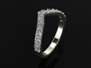 diamond ring 3D मॉडल