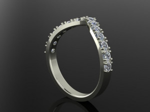 diamond ring 3D मॉडल
