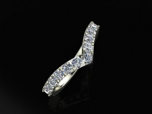 diamond ring 3D मॉडल