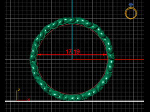 flowers ring Model 3D