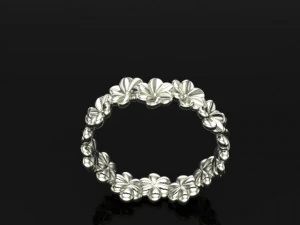 flowers ring 3D Model