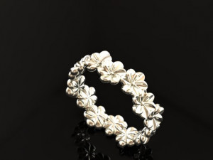 flowers ring Model 3D