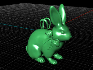 rabbit pendant 3D Model