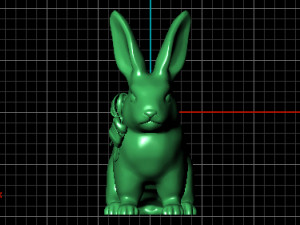 rabbit pendant 3D-Modell