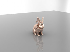 rabbit pendant 3D-Modell