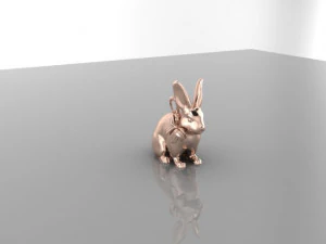 rabbit pendant 3D Model