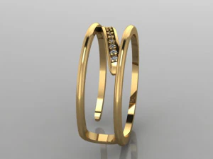 diamond ring 3D Model