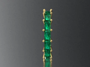 baguette ring2 3D Model