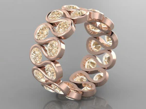 스크류 링 3D 모델