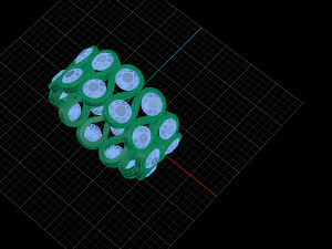 스크류 링 3D 모델