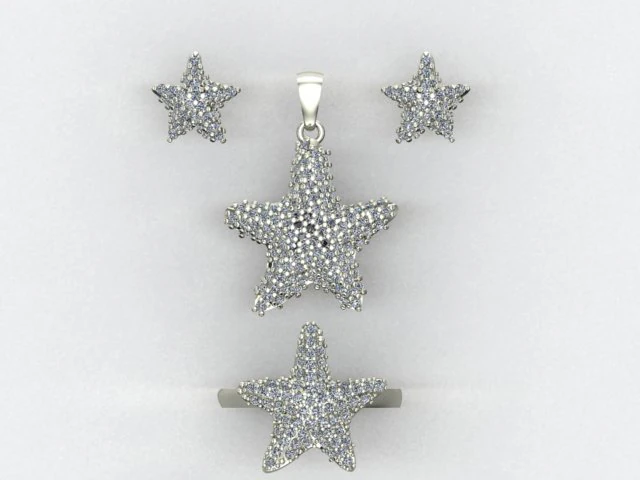 star set 3D Model .c4d .max .obj .3ds .fbx .stl .blend 