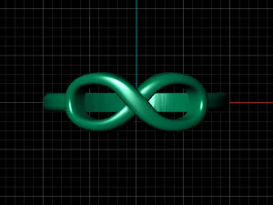 anello infinito Modello 3D