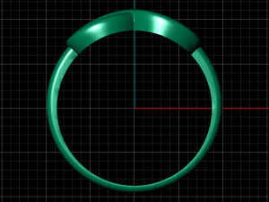 anello infinito Modello 3D